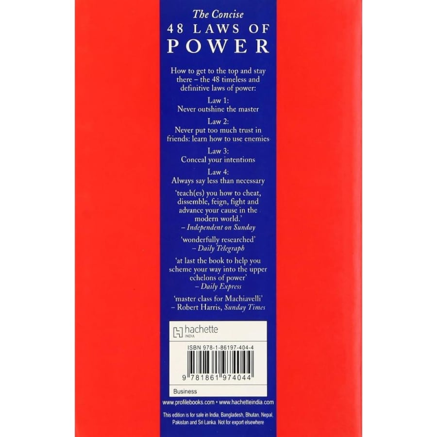 The Concise 48 Laws Of Power pdf