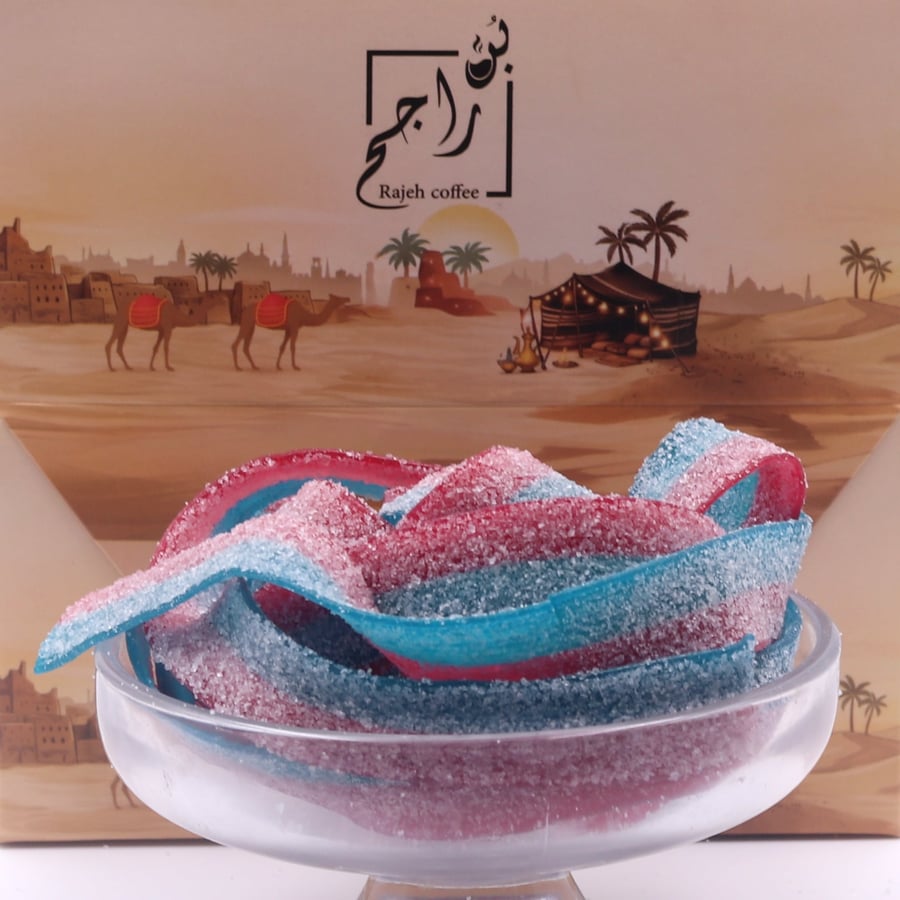جيلي شرايط التوت والفروله الحامض الاسباني