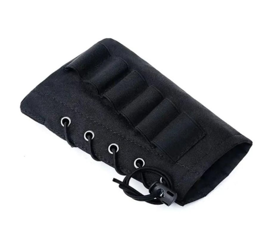 Black shoe heel cover