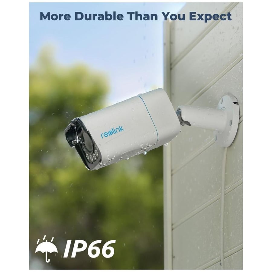 Reolink P430 smart camera with 4K resolution, PoE technology, with detector light and colored night vision PC811AB4K01
