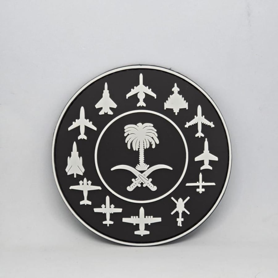 بادج RSAF (ابيض و اسود) ربل