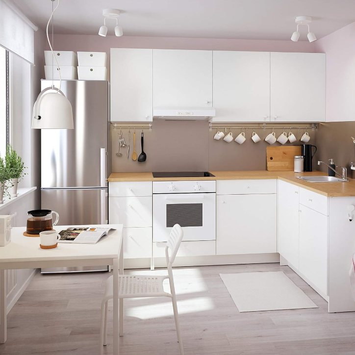 طاولة أبيض 60x75x75