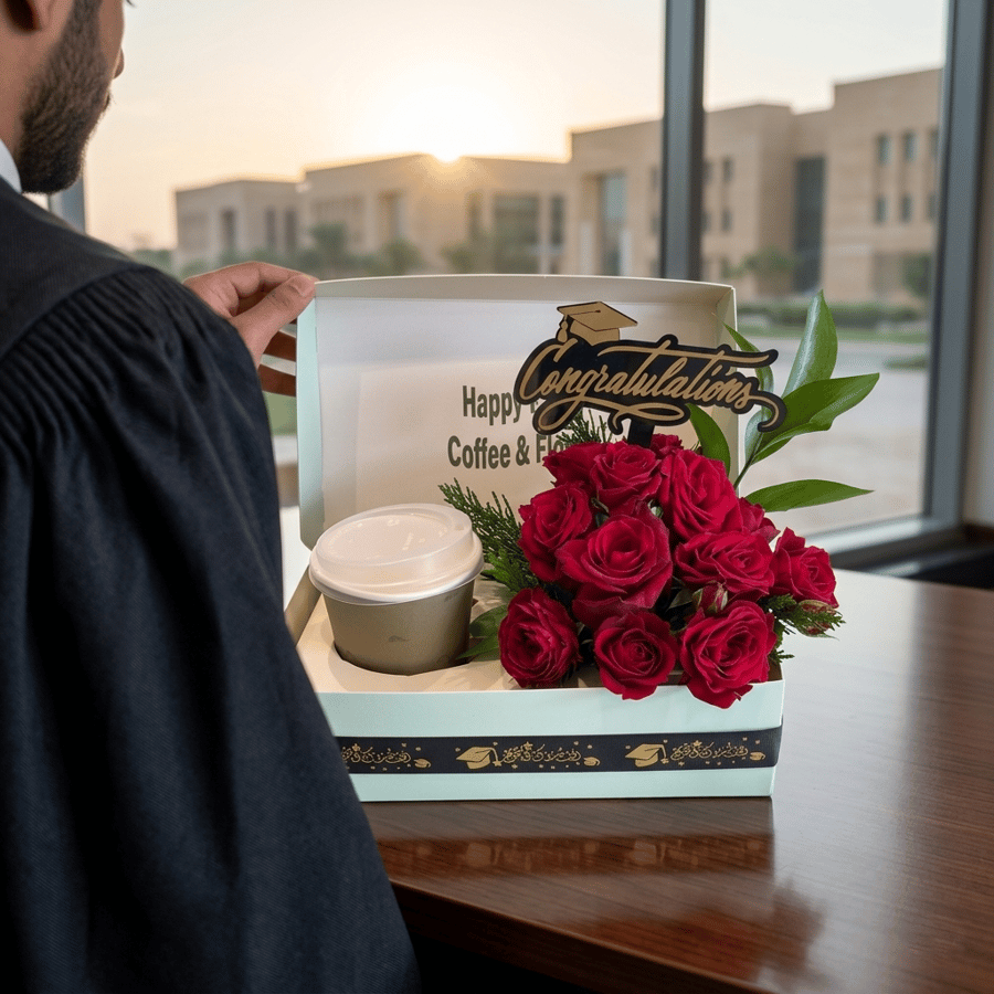 Elegant graduation box