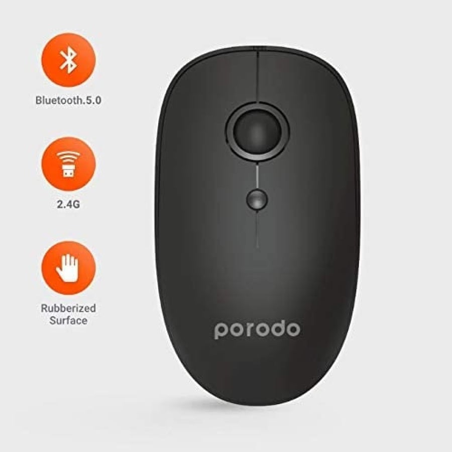 ماوس لاسلكي 2 في 1 من  بورودو Porodo
