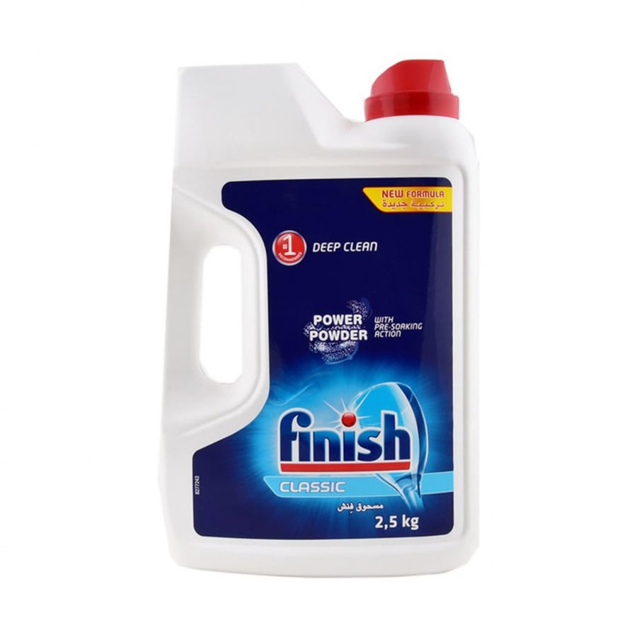 Finish dishwasher powder, white, 2.5 kg, original