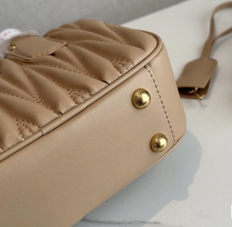MiuMiu khaki bag