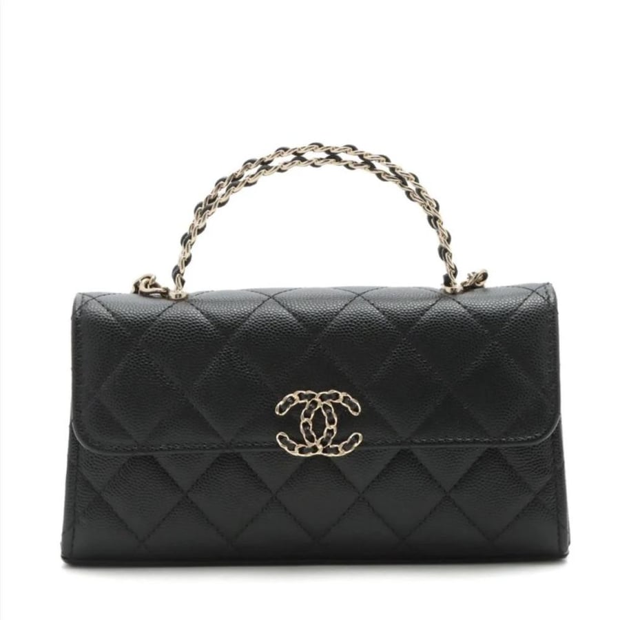 CHANEL MATILAS CAVIAR LEATHER