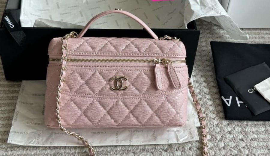 Chanel CC Top Handle Long