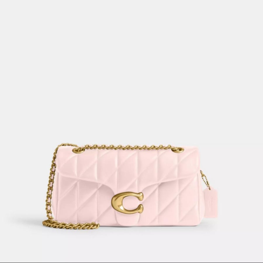 Coach baby pink tabby