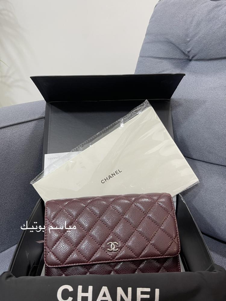 Chanel caviar black