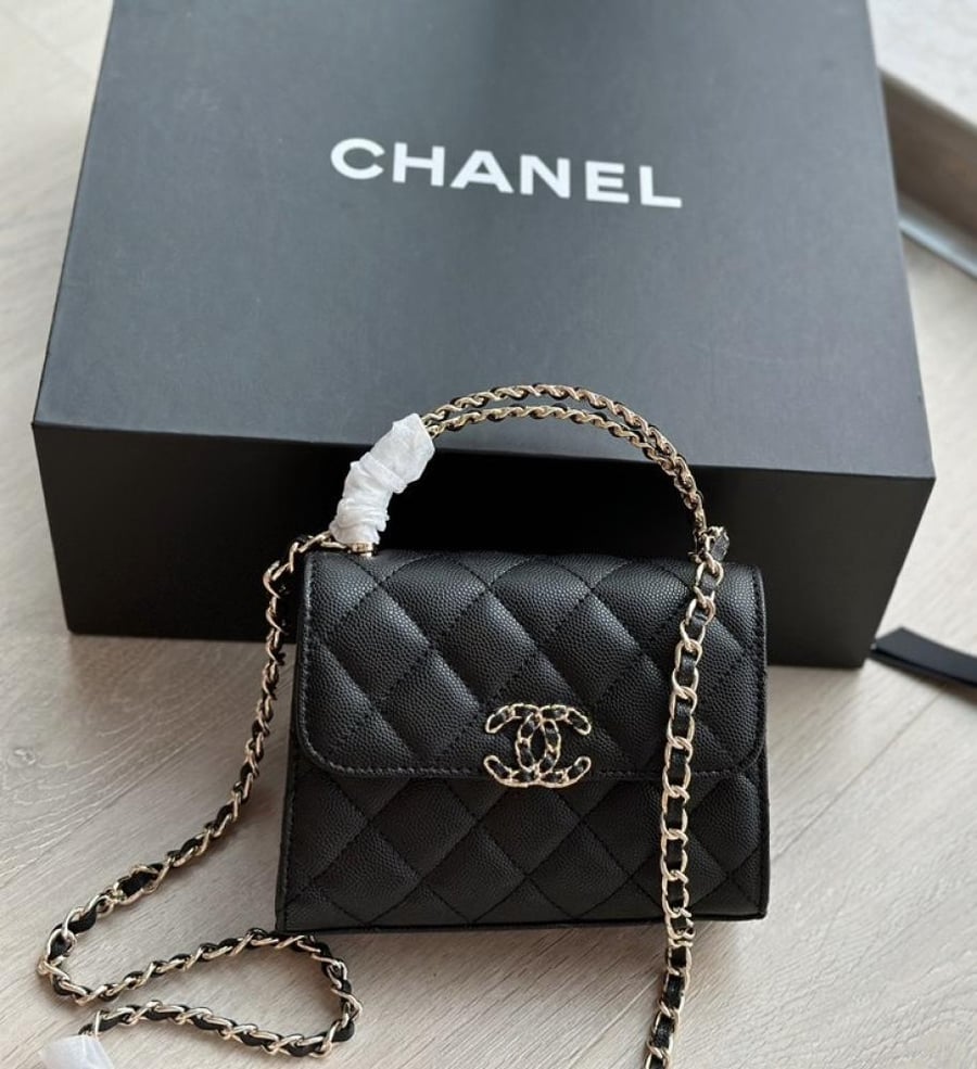 CHANEL MATILAS CAVIAR LEATHER