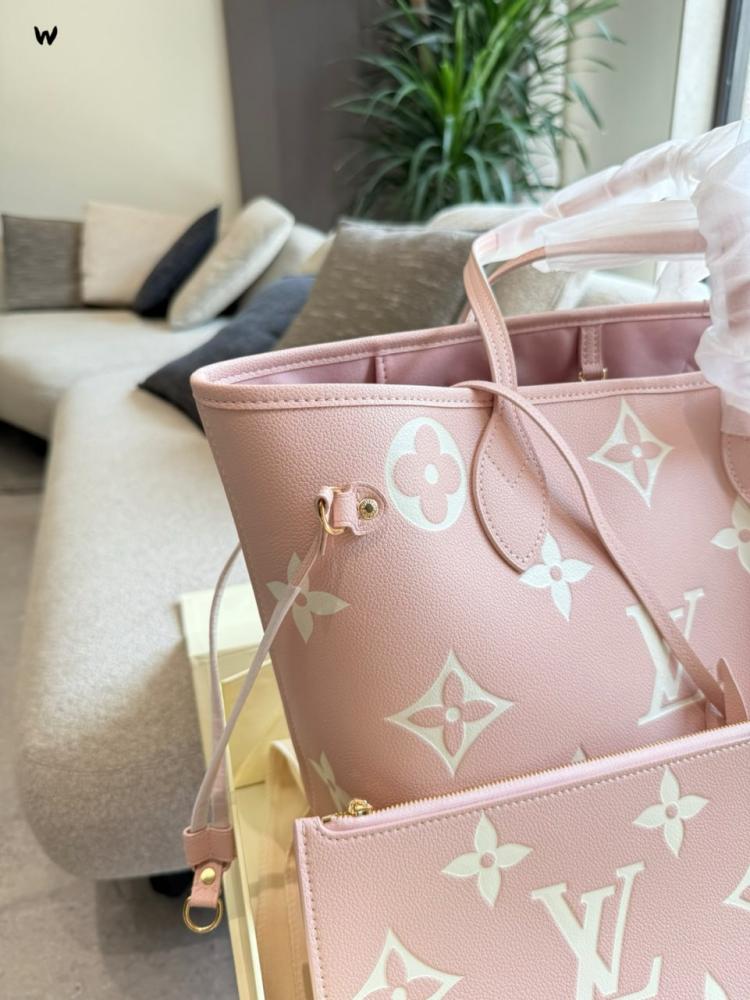 Lv Neverfull MM pink