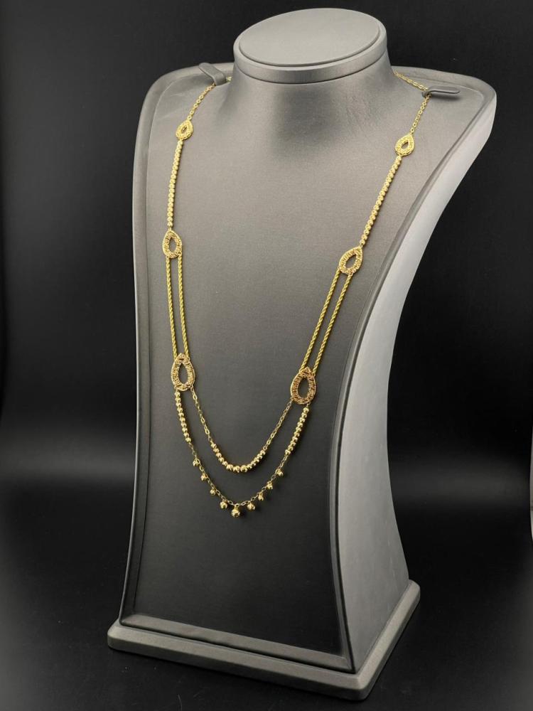سبحة ذهب عيار 21 وزن 13.90