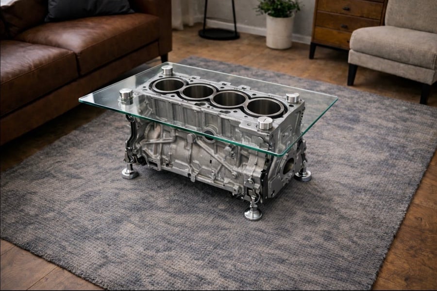 طاولة بلوك مكينة 4 سلندر – 4 Cylinder Engine Block Table