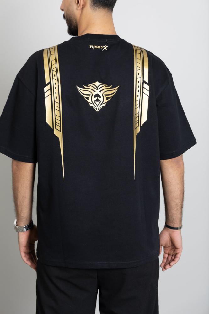 Bisht Black Gold Tee تيشيرت بشت أسود ذهبي