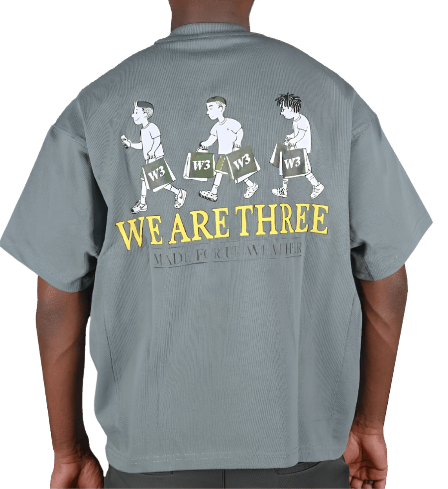 تيشيرت قطن بقصة الفراشة ستايل واسع