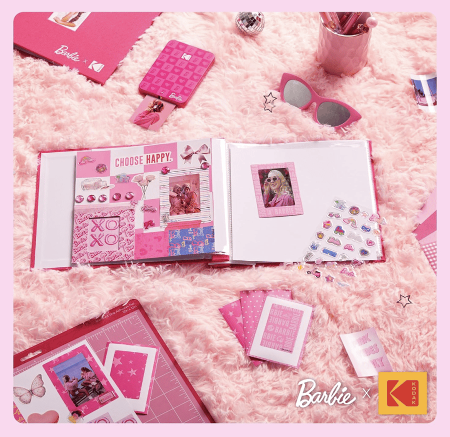 KODAK x Barbie Paper Photo Frames (2" x 3") - 20 Iconic Decorative Frames
