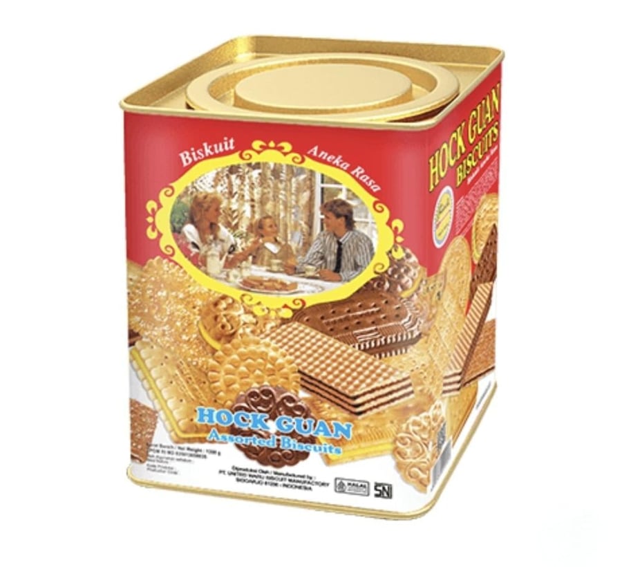 بسكويت هوك غوان المتنوع (Hock Guan Assorted Biscuit) الشهيرة