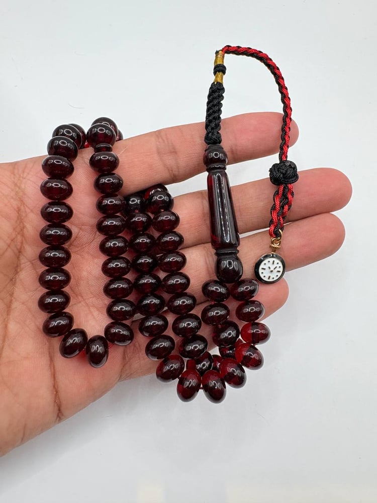 سبحة بكلات خراطة ذروي بكركوشة ساعة