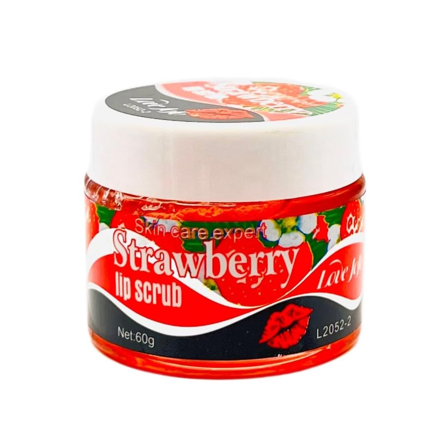 Love Jojo Strawberry Lip Scrub
