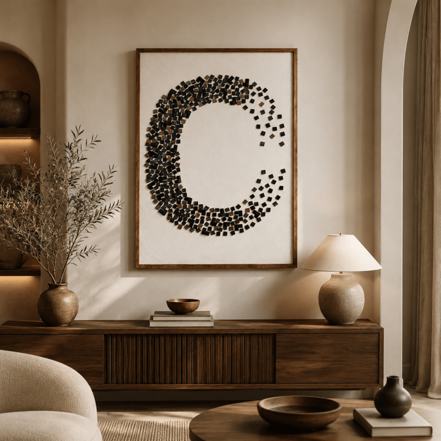 لوحة فنية للحائط مقاس 120 × 80 سم