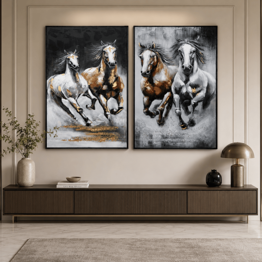 لوحة فنية للديكور مقاس 80 × 120 سم