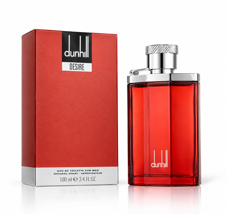 عطر دانهيل ديزاير الاحمر او دو تواليت 100مل