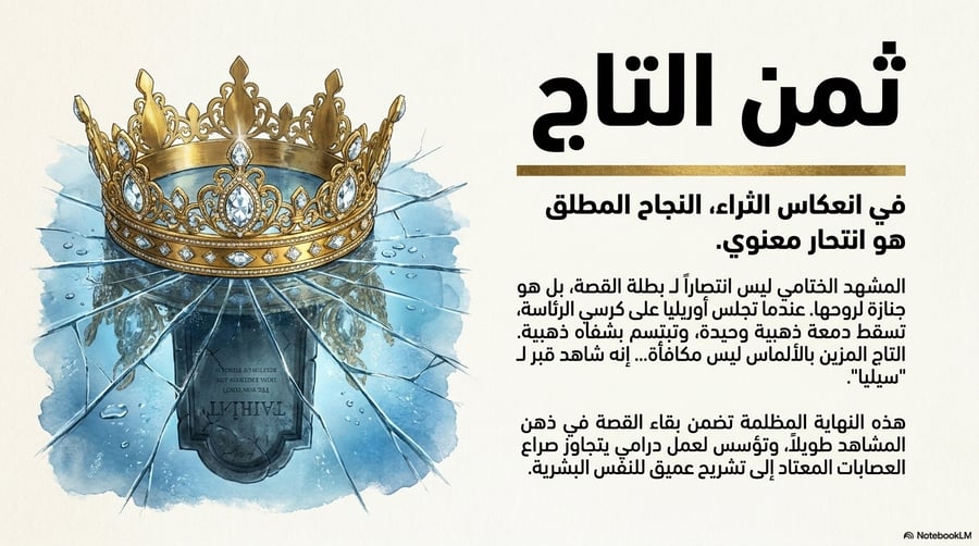سيناريو انعكاس الثراء: دموع من ماس وذهب A scenario of wealth reversal: Tears of diamonds and gold