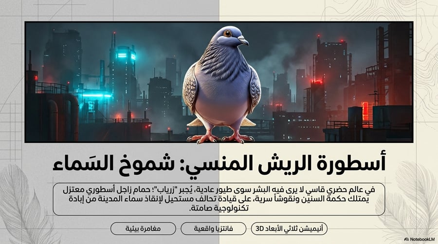 سيناريو أسطورة الريش المنسي شموخ السماء The Legend of the Forgotten Feathers: The Majesty of the Sky