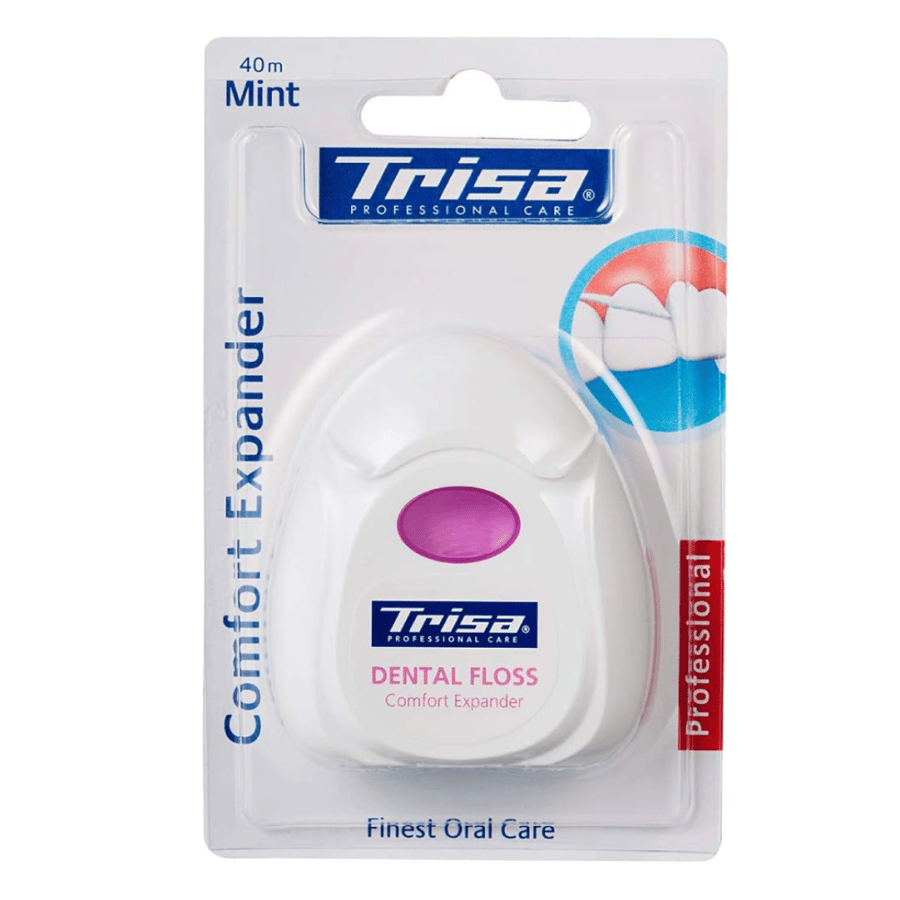 خيوط تنظيف الاسنان الاحترافي كومفورت اكسباندر Trisa