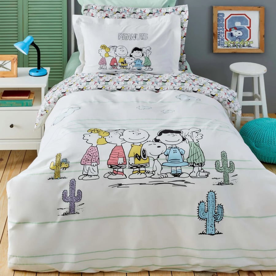 طقم مفارش أطفال Peanuts Snoopy Vintage