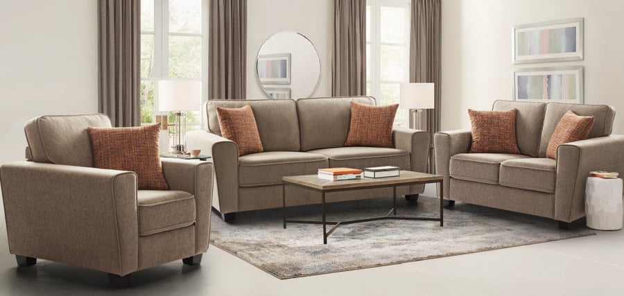 Fernley Brown Seat Sofa
