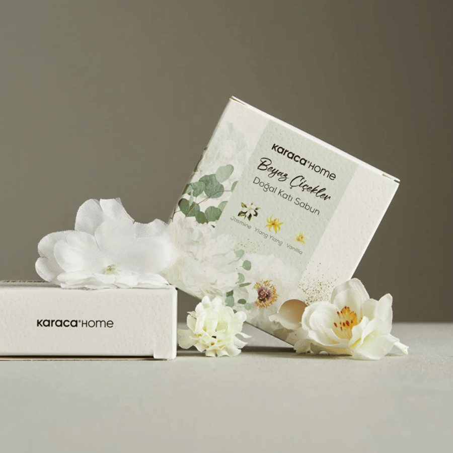 صابون طبيعي معطر White Flower