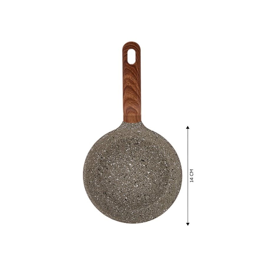 مقلاة بايو جرانيت صغيرة Dark Silver