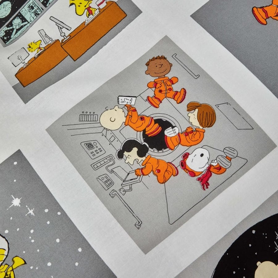 طقم مفارش أطفال Peanuts Snoopy Space