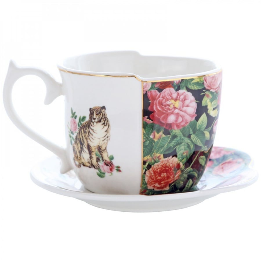 كوب شاي إنجليزي Rose Tiger