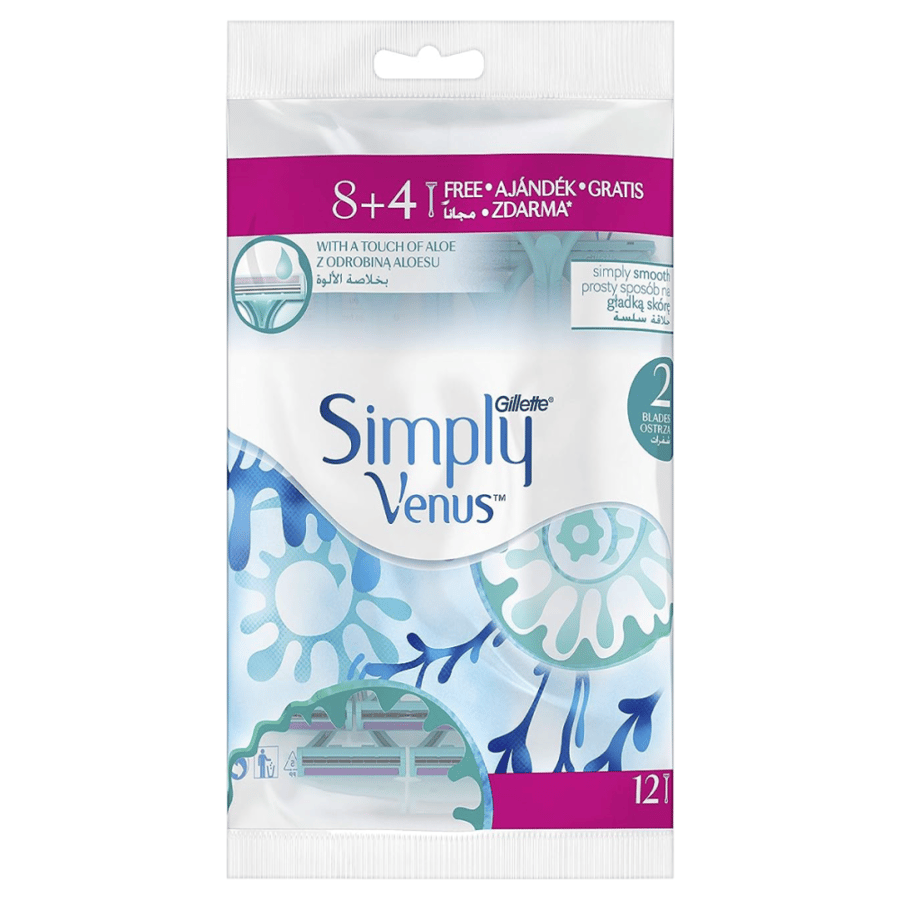 شفرات حلاقة نسائية Gillette Simply Venus