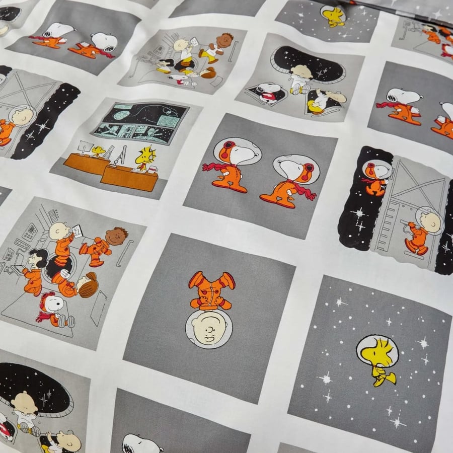 طقم مفارش أطفال Peanuts Snoopy Space