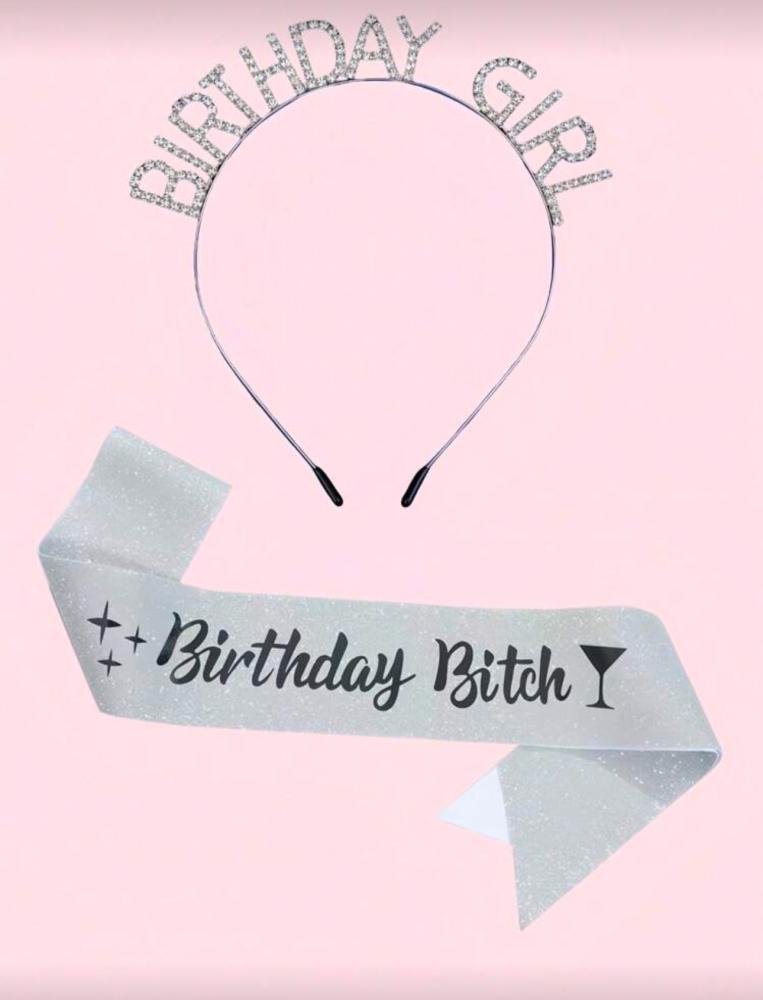 Birthday crowns 2pcs