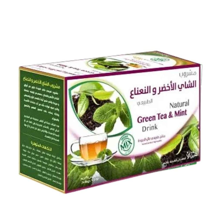 مشروب الشاي الأخضر والنعناع فوائد الشاي الاخضر بالنعناع شاي بالنعناع