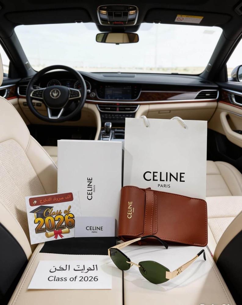 نظارات شمسية ستايل سيلين للجنسين مع علبة وكيس هدية فاخرة CELINE