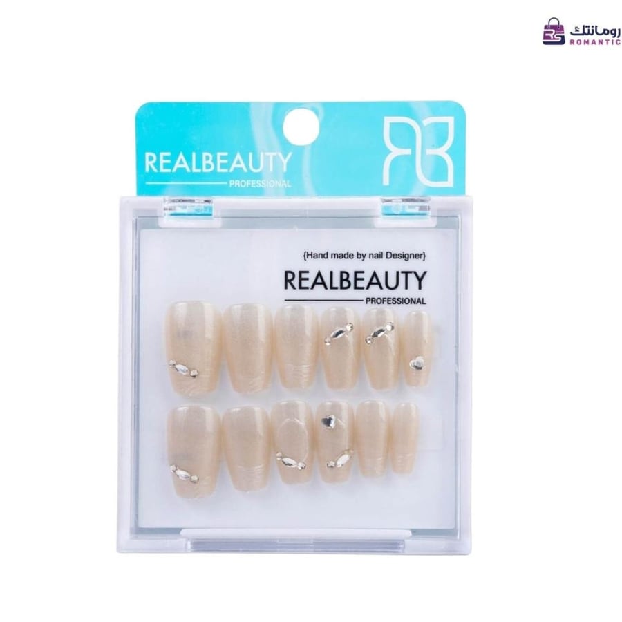 أظافر ريل بيوتي Real Beauty ترند نيود 12 حبة