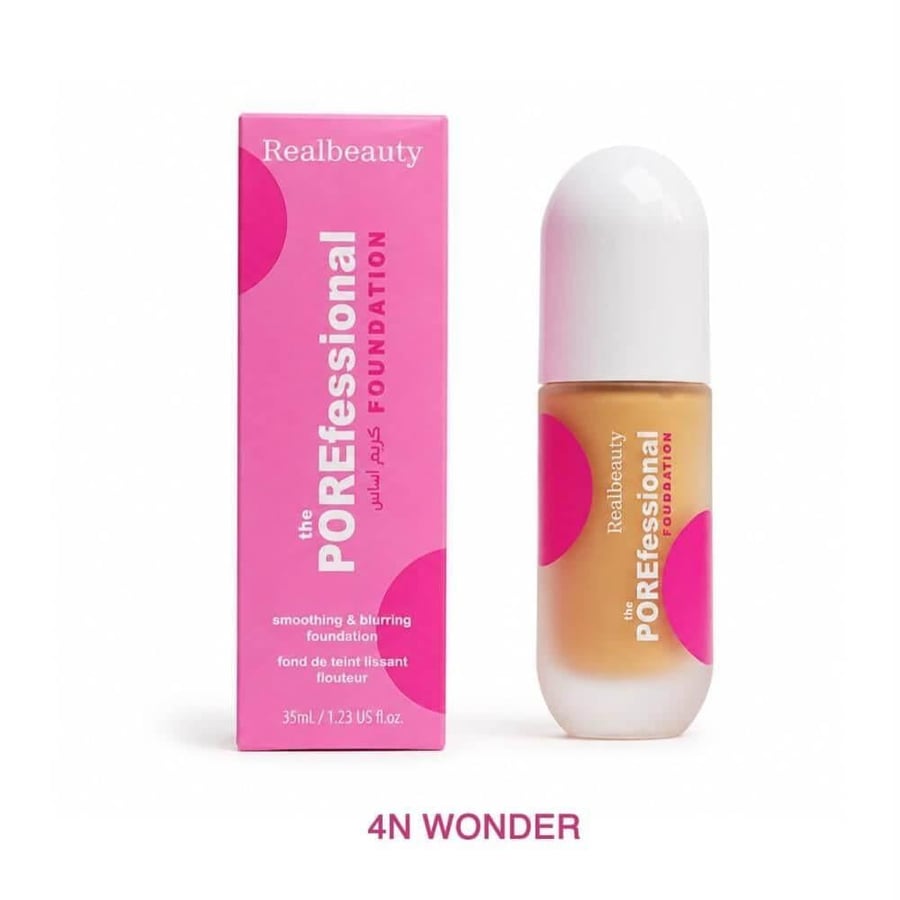 كريم أساس ريل بيوتي Real Beauty 4N WONDER رومانتك شوب الرياض السعودية