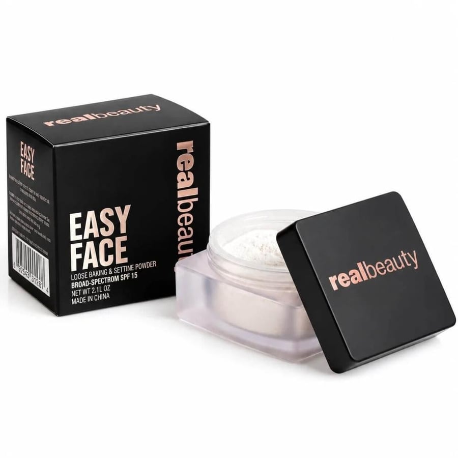 لوس باودر ريل بيوتي Easy Face – بودرة تثبيت سائبة