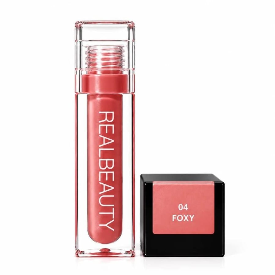 جلوس شفايف ريل بيوتي Faux Filler درجة 04 Foxy وردي  رومانتك شوب