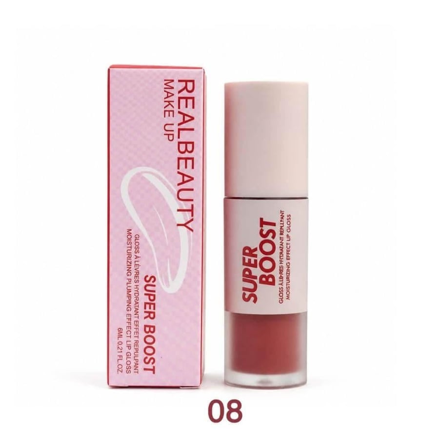 قلوس ريل بيوتي Real Beauty 08 أحمر قرميدي رومانتك شوب الرياض السعودية