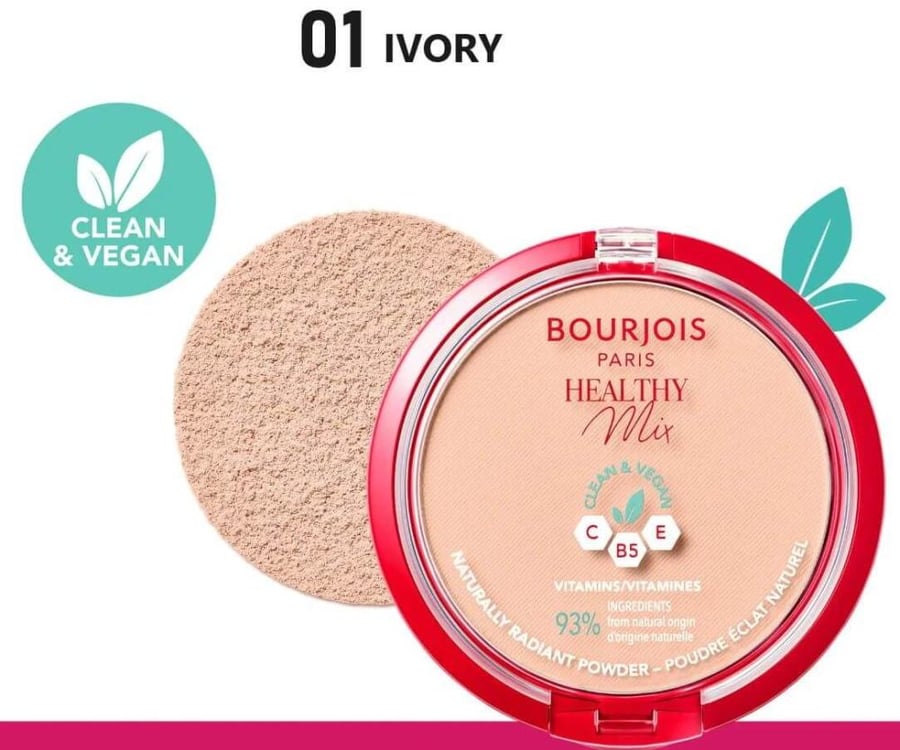 بودرة وجه برجوا للبشرة الفاتحة  Healthy Mix رقم 01 رومانتك شوب الرياض