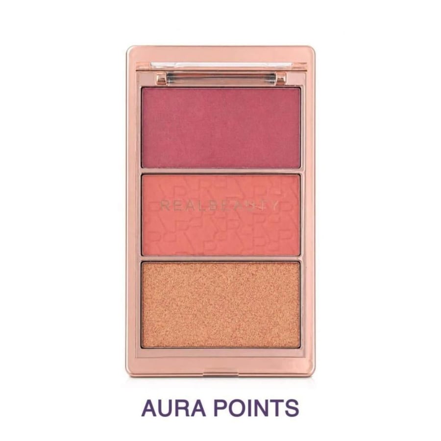 بلاشر وهايلايتر Real Beauty AURA POINTS — باليت بلاشر رومانتك شوب