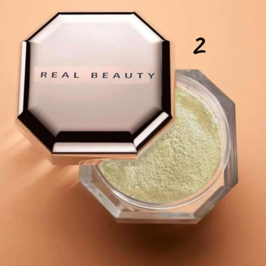 بودرة تثبيت منثورة Real Beauty رقم 2 رومانتك شوب الرياض السعودية