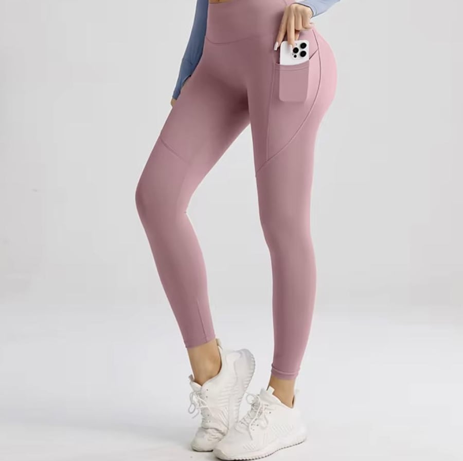Pink leggings